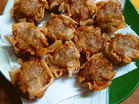 冷凍シュウマイを揚げ焼売にアレンジ レシピ 作り方 By じゃが塩 楽天レシピ